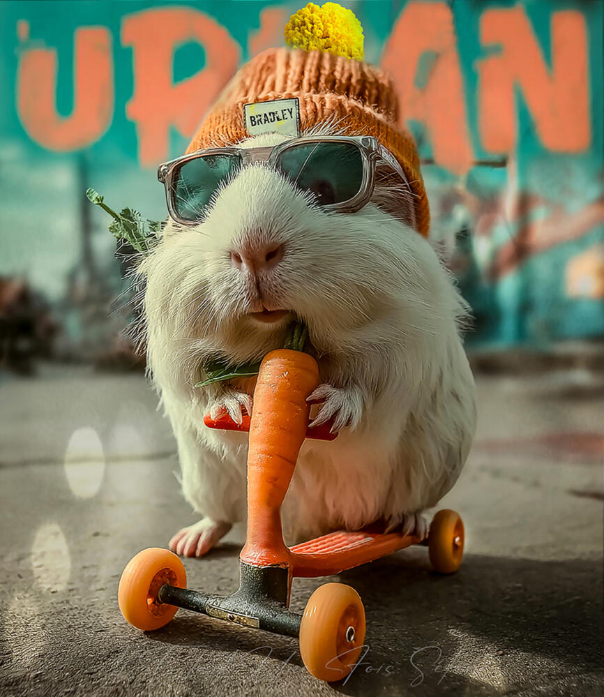 Urban Bradley - Aluminium 50X60 cm - 400€